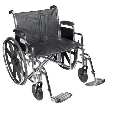Wheelchair Bariatric drive™ Sentra EC Heavy Duty .. .  .  